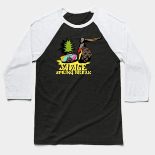 Savage Spring Break Binge-Watchers Podcast Tee Baseball T-Shirt